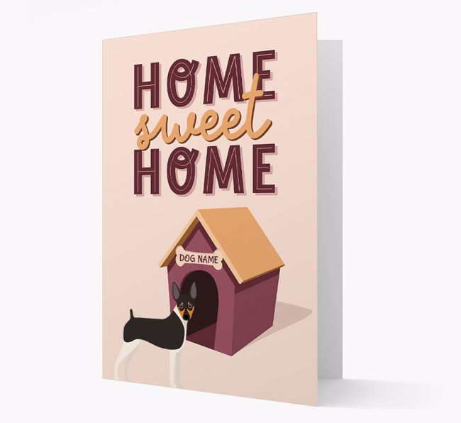 Home Sweet Home: Personalised {breedFullName} Card